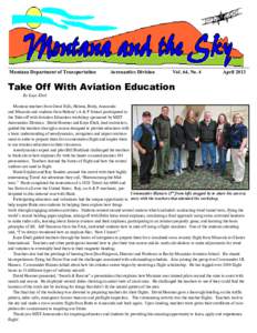 Montana Department of Transportation  Aeronautics Division Vol. 64, No. 4