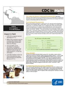 Div HIV/AIDS  CDC in Haiti Factsheet