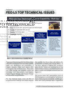Section 4  PEO LS TOP TECHNICAL ISSUES Figure 4-1. PEO LS Technical Issues to Capability “Roll-Up”