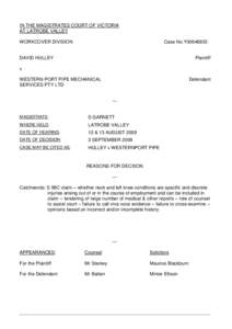 Magistrates_Court_judgment_Hulley_v_Western_Port_Pipe_Mechanical_Services_PDF_54KB