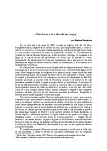 «Bel-Ami» o la rabia de ser mujer por Barbara Krajewska En su carta del 1 de junio de 1885, enviada al redactor jefe del Gil Blas, Maupassant aclara, respecto de su novela Bel-Ami, que simplemente quiso « contar la vi