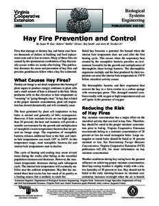 NASD: Hay Fire Prevention and Control