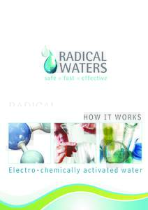 HOW IT WORKS  Electro - chemically activated water How does it work? The human body has a remarkable internal defense