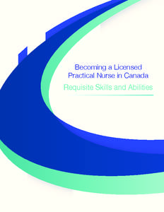 Becoming a Licensed Practical Nurse in Canada Requisite Skills and Abilities  Foreword