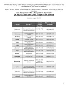 Microsoft Word - LME_24hour_AccessCrisis_Counties_2013_08_20.doc