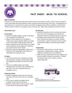 Emergency Preparedness Fact Sheets.pub