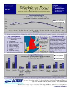 Volume 2, Issue 1 May, 2007 In this Issue:  Workforce Focus