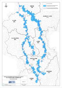 Communes sollicitées Communes ayant retourné le questionnaire et concernée par la crue de 2008 NIÈVRE (58)