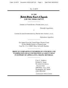 Total maximum daily load / Environment / Humanities / Law / Caucuses of the 109th United States Congress / Clean Water Act / Water law in the United States / Washington Legal Foundation