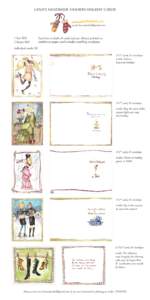 LANA’S HANDMADE FASHION HOLIDAY CARDS  email:  1 box: $25 2 boxes: $40