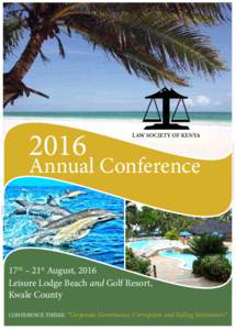 2016  Law Society of Kenya Annual Conference