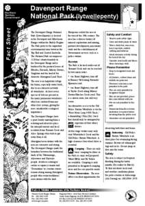 Fact Sheet  Davenport Range