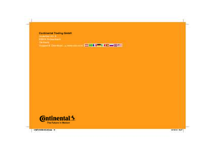 Continental Trading GmbH Soderner StrSchwalbach *HUPDQ\ Support & Download www.vdo.com