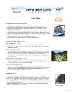 Fact Sheet Kicking Horse Canyon Project – Overview  The Kicking Horse Canyon project is one of the Province’s top transportation priorities  Upgrading this 26-kilometre corridor supports growing Asia-Pacific tr