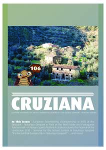 106  CRUZIANA GEOPARK NATURTEJO DA MESETA MERIDIONAL-EUROPEAN AND GLOBAL GEOPARK - MONTHLY REPORT