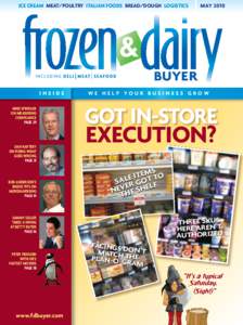 ICE CREAM MEAT/POULTRY ITALIAN FOODS BREAD/DOUGH LOGISTICS  INSIDE MIKE SPINDLER ON MEASURING COMPLIANCE