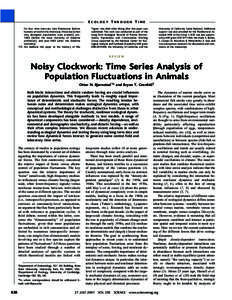 ECOLOGY THROUGH TIME for four time intervals: Late Pleistocene (before humans arrived in the Americas), Holocene (when only aboriginal populations were present), pre1983 (before the mass mortality of Diadema antillarum),