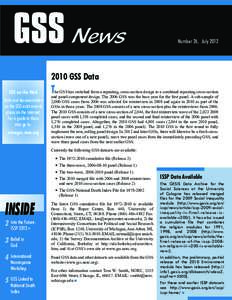 GSS News  Number 26,  July[removed]GSS Data GSS on the Web