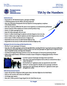 Aftermath of the September 11 attacks / Access control / Transportation Security Administration / Crime prevention / Airport security / Federal Air Marshal Service / Full body scanner / Pittsburgh International Airport / Covenant Aviation Security / Security / Transportation in the United States / Aviation security