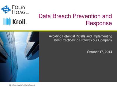 Data Breach Prevention and Response