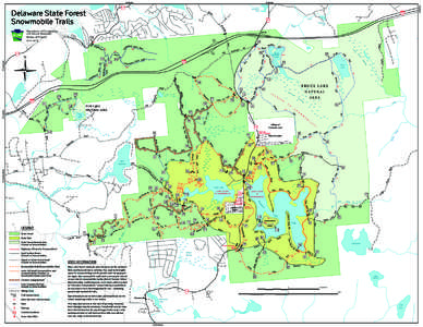 To Hawley  To Hawley Delaware State Forest Snowmobile Trails