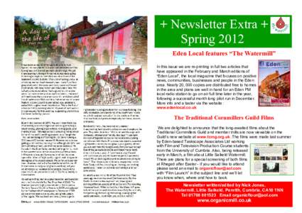 Spring Extra Newsletter March 2012