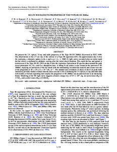 Astrophysics / Supernova / SN 1993J / SN 1987A / X-ray astronomy / GRB 980425 / International Ultraviolet Explorer / SN 2002cx / Astronomy / Supernovae / Space