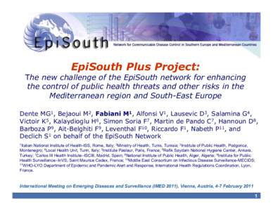 15.003_EpiSouth Plus_IMED 2011.ppt