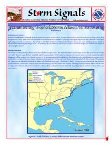Meteorology / Geography of the United States / Effects of Tropical Storm Allison in Texas / Atlantic hurricane season / Tropical Storm Allison / Atlantic Ocean