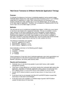 Microsoft Word - Gen4_Red Clover Tolerance to Different Herbicide Application Timings.doc