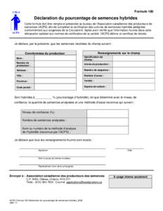 Microsoft Word - Form[removed]Declaration of Percent Hybrid Seed_FRENCH_20080…