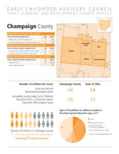 Preschool education / Economy of Ohio / Government of Ohio / Ohio Department of Job and Family Services