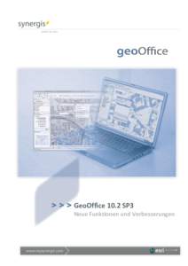 > > > GeoOffice 10.2 SP3 Neue Funktionen und Verbesserungen Mit diesem Service Pack für GeoOffice 10.2 können eine Vielzahl von Verbesserungen für Sie bereitgestellt werden. Dank der Unterstützung von ArcGIS 