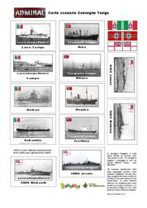 carte battaglia convoglio Tarigo