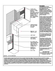 Building Envelope Design Guide: Drained EIFS Window Head and Jamb - Overall Detail