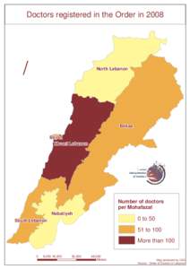 Doctors registered in the Order in[removed]North Lebanon