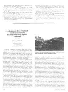 Fremouw Formation / Geology / Antarctica / Cynognathus / Triassic / Lystrosaurus / William R. Hammer / Kryostega / Physical geography / Dufek Coast / Geologic formations