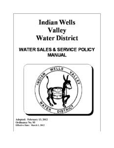 Microsoft Word - Water Sales and Service Manual FINAL _030112_