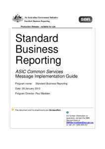 SBR VIC Payroll Tax (June 2009 Release) Message Implementation Guide