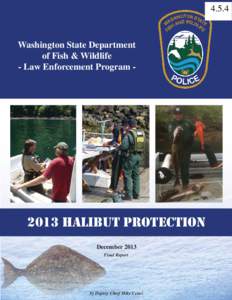 Washington State Department of Fish & Wildlife - Law Enforcement Program -
