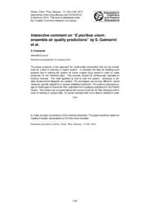 Atmos. Chem. Phys. Discuss., 13, C44–C45, 2013 www.atmos-chem-phys-discuss.net/13/C44/2013/ © Author(sThis work is distributed under the Creative Commons Attribute 3.0 License.  Atmospheric