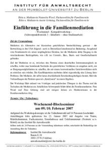 Microsoft Word - WS0607_Wesel_Gruening_Familienmediation.doc