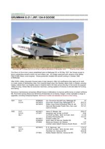 Transport / Grumman G-21 Goose / Alaska Coastal Airlines / Catalina Airlines / Consolidated PBY Catalina / Grumman G-44 Widgeon / Nikolski Air Station / Beechcraft Model 18 / Miami International Airport / Aviation / Amphibious aircraft / Aircraft