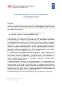 Disaster preparedness / Humanitarian aid / Development / Actuarial science / Disaster risk reduction / International Decade for Natural Disaster Reduction / Risk management / International Red Cross and Red Crescent Movement / Risk / Management / Public safety / Emergency management