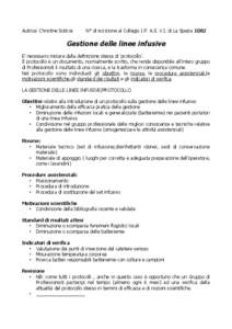Autrice: Christine Sotiros  N° di iscrizione al Collegio I.P. A.S. V.I. di La Spezia 1082