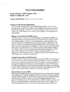 NPRC Rgistry Files; project ID: AAC