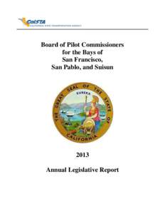 Board of Pilot Commissioners for the Bays of San Francisco, San Pablo, and Suisun  2013