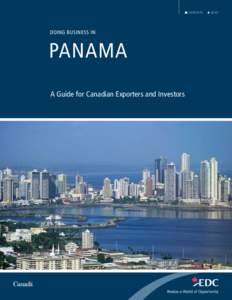 g 	CONTENTS  Doing business IN Panama A Guide for Canadian Exporters and Investors