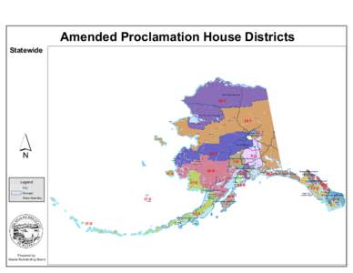 Statewide  Amended Proclamation House Districts Barrow