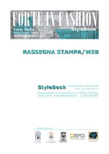 RASSEGNA STAMPA/WEB  StyleBook Social Network della Moda w w w.s ty l eb o o k .i t